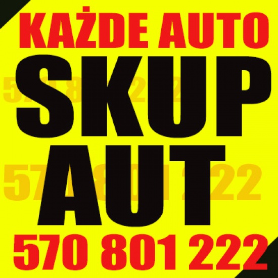 SKUP AUT POWYPADKOWYCH OPOLSKIE/ŚLĄSK/MAŁOPOLSKA USZKODZONYCH ROZBITYCH / KAŻDE AUTO - NAJLEPSZE CEN